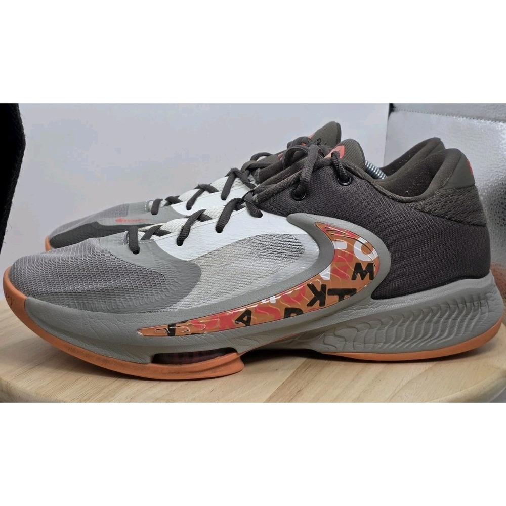 Mens Size 13 - Nike Zoom Freak 4 'Letter Bros' Ironstone/Orange - DJ6149-003